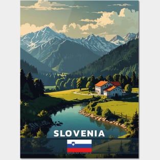 Slovenia Travel Posters and Art